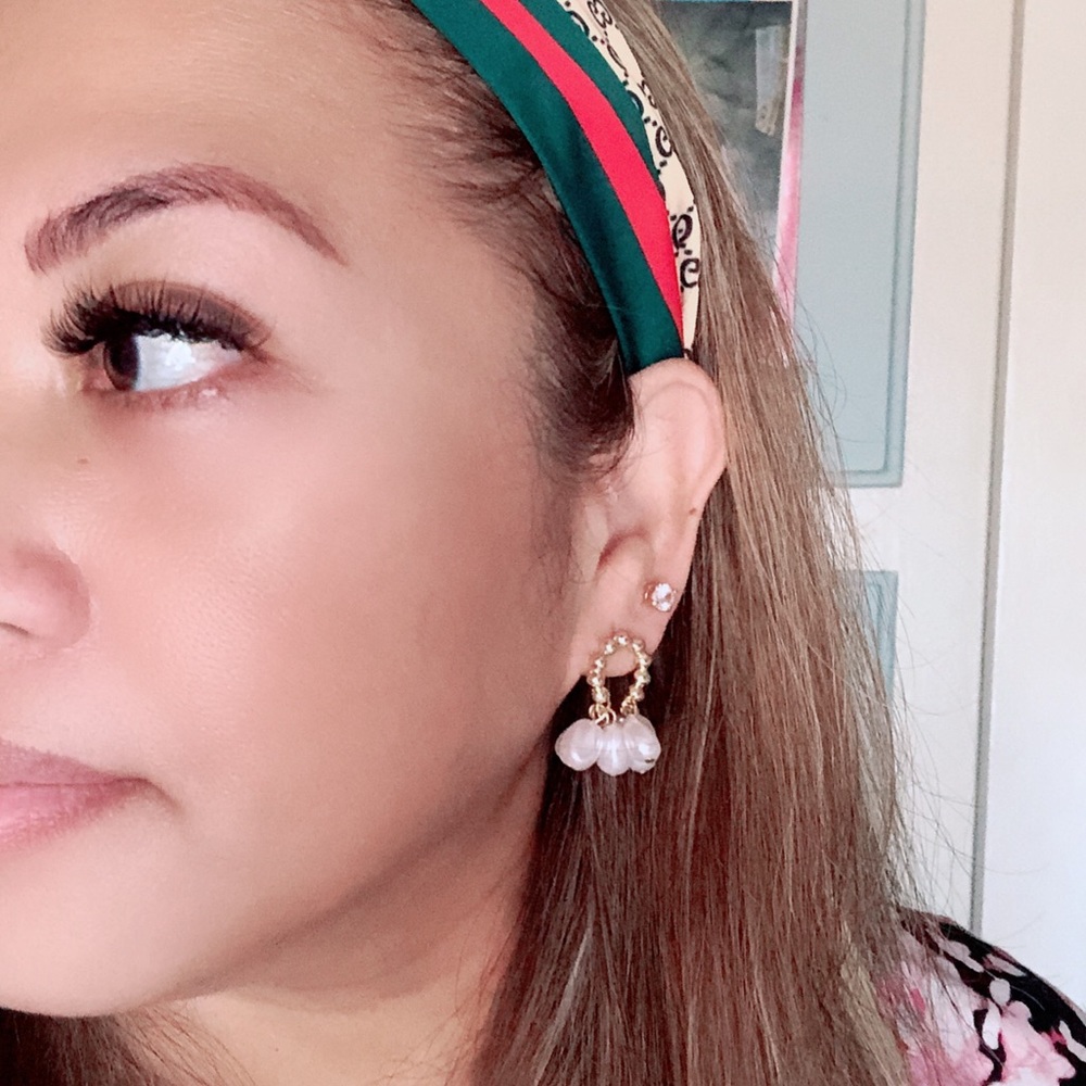 Baroque Pearl Style Earrings - Picture 11 of 15